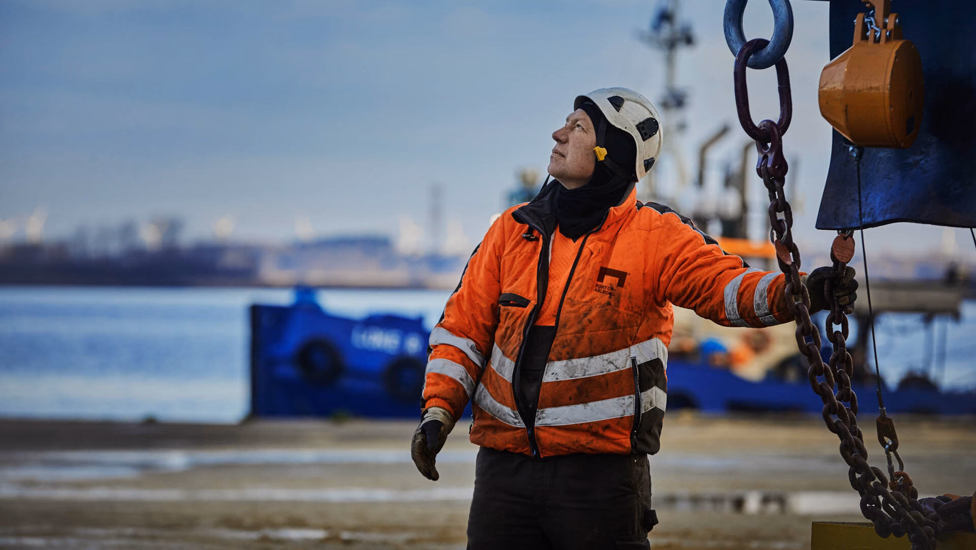 Why is the port of Aalborg important?
