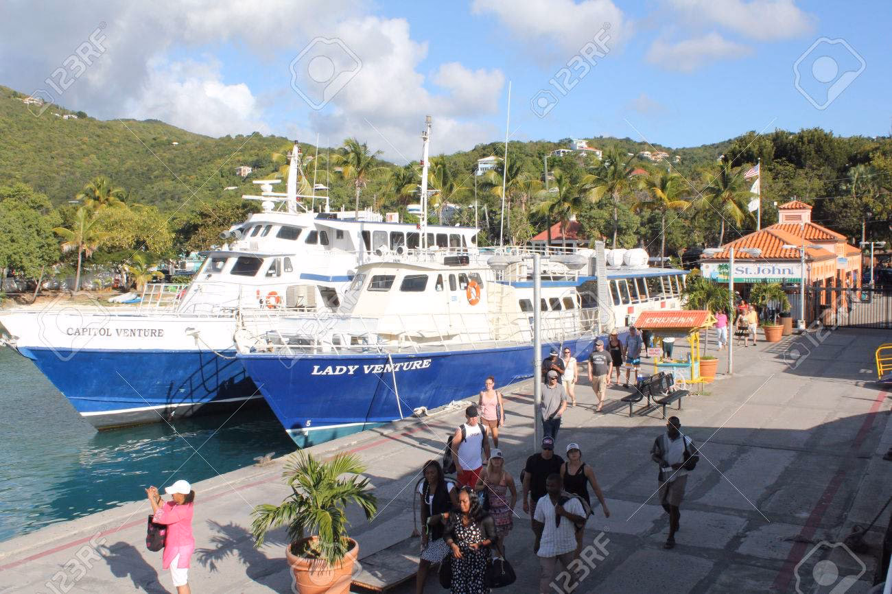 Can you drink coffee on the St Thomas to St John Ferry?