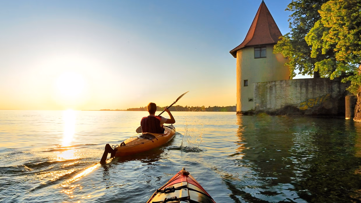 Ist es erlaubt auf dem Bodensee zu campen?