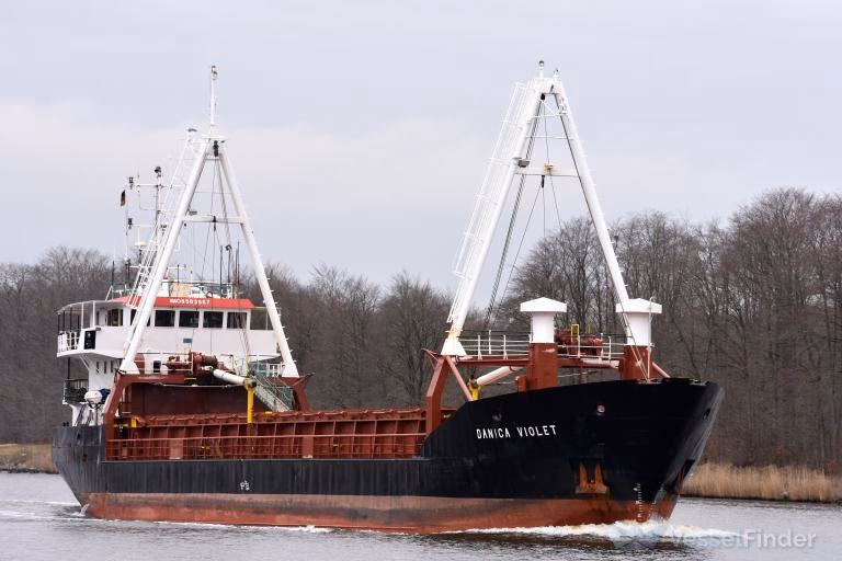 What is a Danish cargo vessel?