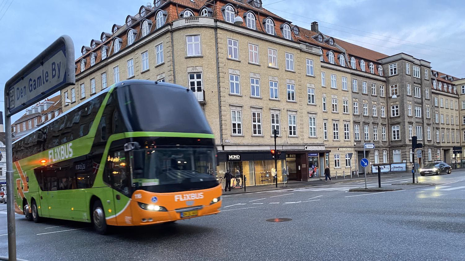 Where can I travel from Copenhagen to Aarhus?