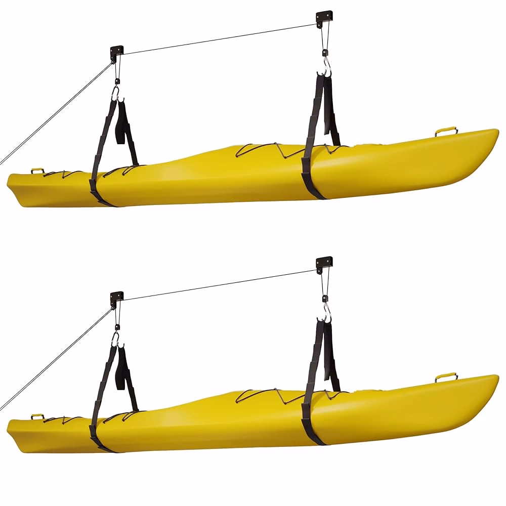 Do kayak hoists have a lift system?