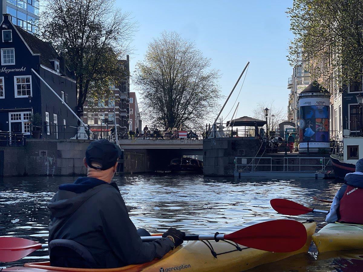 Is Amsterdam kayak a real kayak Paradise?