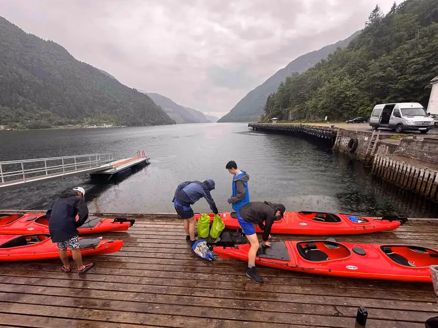 Do you offer kayaking tours in Hardangerfjord?