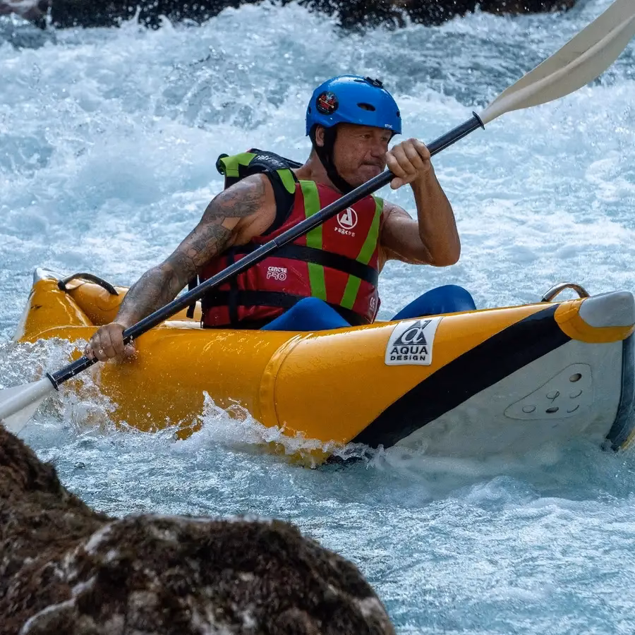 Was ist der Unterschied zwischen Rafting und Canyoning?