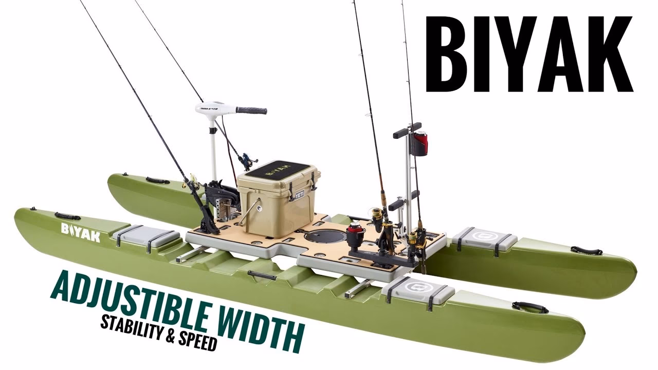 How does a Biyak catamaran function?