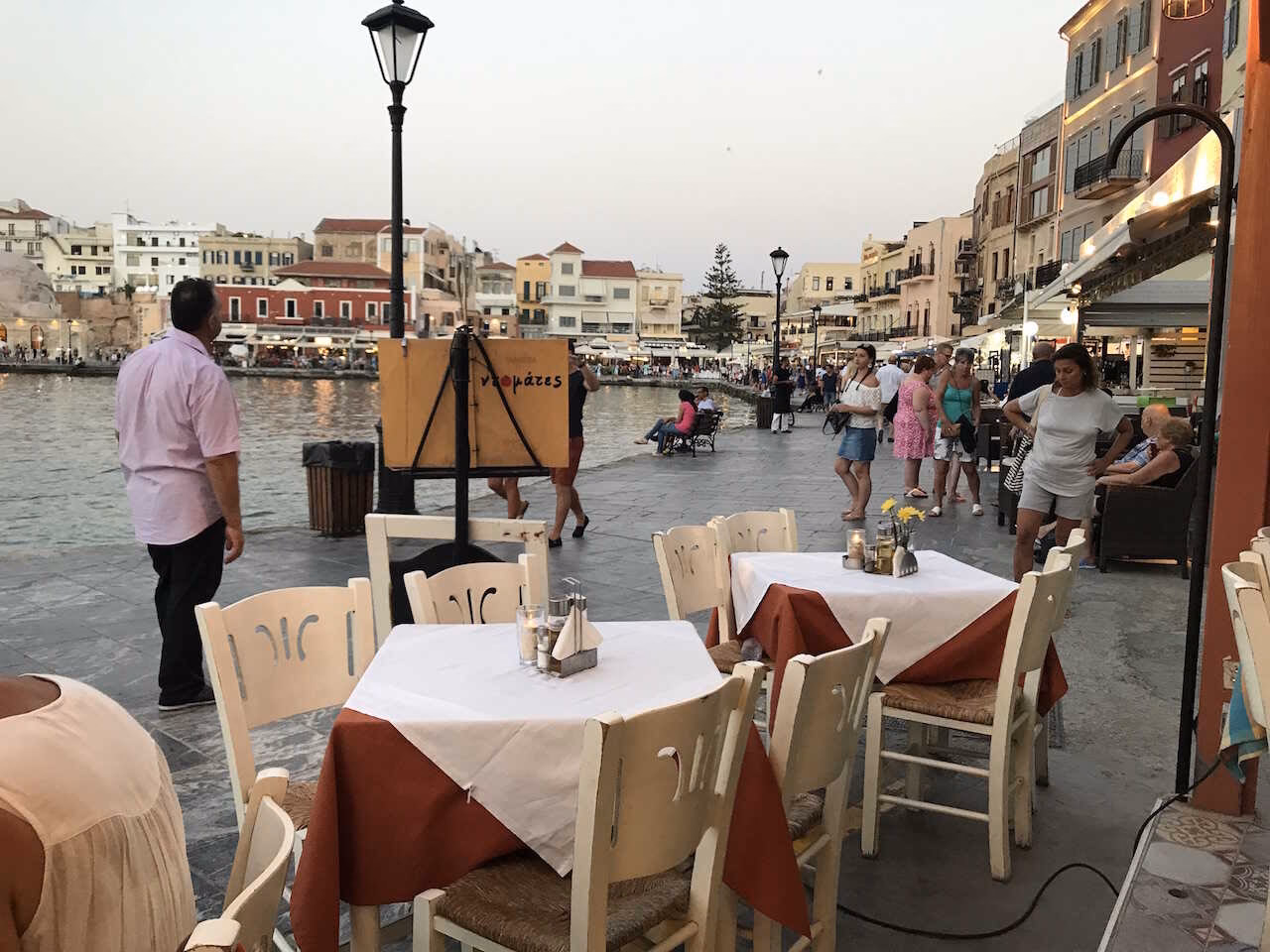 Is dining like a local a good idea in Chania?