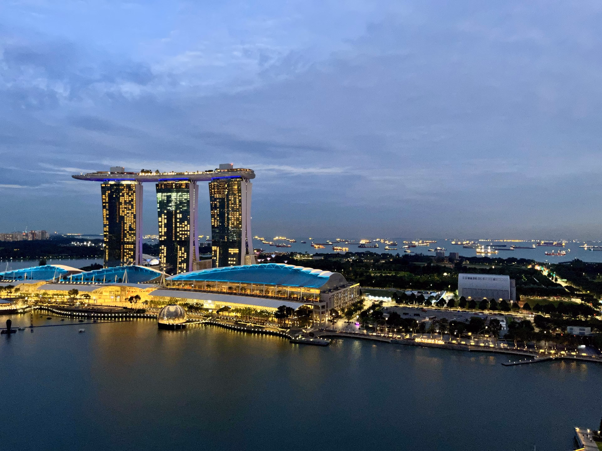 Why does Singapore have 67 berths?